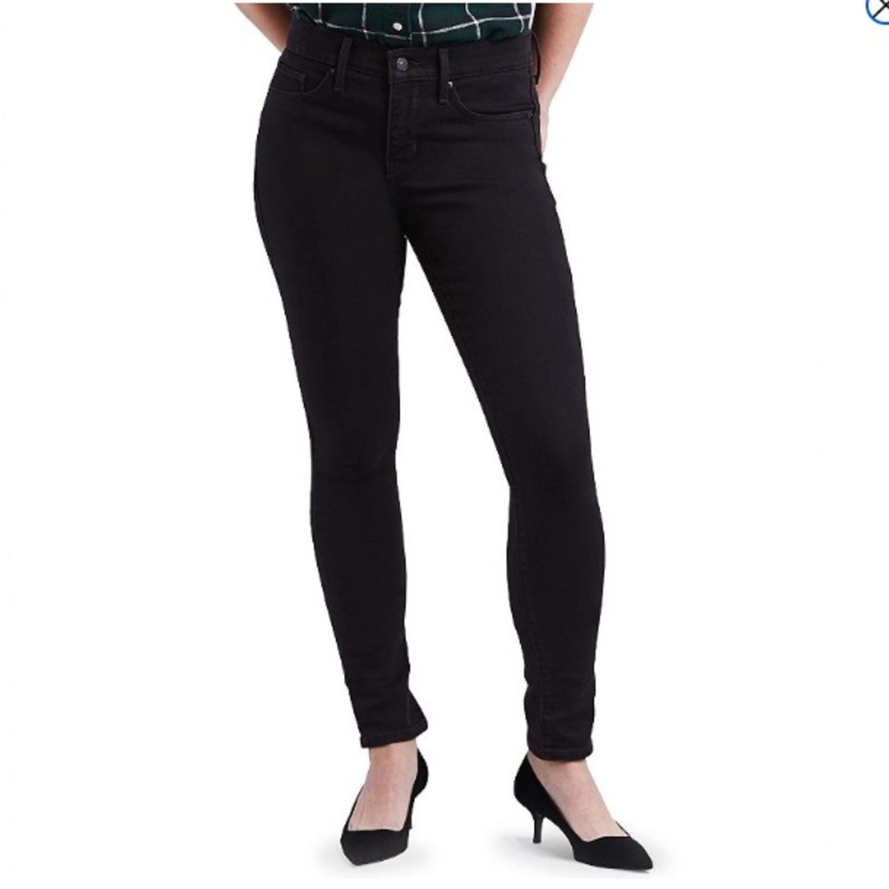 Like New Levi’s 311 Shaping Skinny Jeans - Size 29 x 32 - Soft Black - Picture 4 of 7